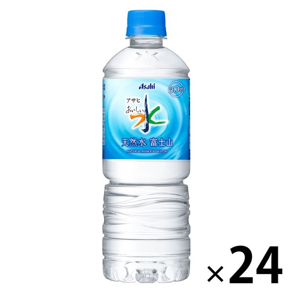 アサヒ飲料　おいしい水　600ml　1箱（24本入）
