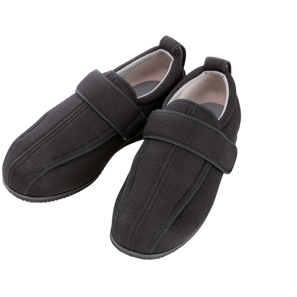 あゆみ 介護靴 7030ケアフルIII 7E 黒S（21.0-21.5cm）両足 外出用（取寄品）