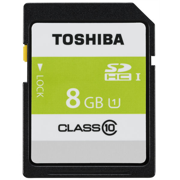 東芝 SDHCメモリーカード 8GB SDAR40N08G