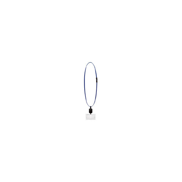 コクヨ 吊り下げ名札セット リール式・ハードケース 青 ナフ-R280B 1セット（20個入）