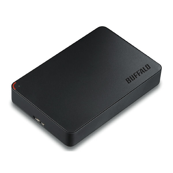 バッファロー 2.5インチ ポータブルHDD 2TB ブラック HD-PCF2.0U3-GBE 1台