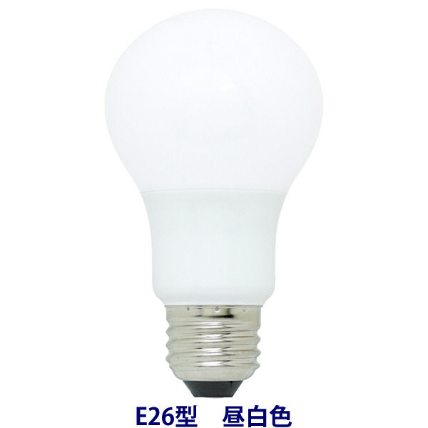 オーム電機 LED電球 A型（一般電球） E26 60W相当 昼白色 LDA7N-G AG5