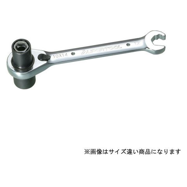 スーパーツール 両口タイプ 5サイズギアレンチ GRF0 1丁 363-5023（直送品）