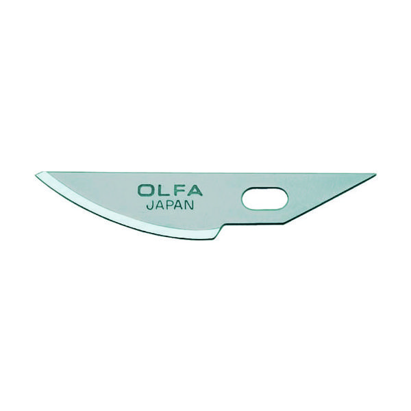 オルファ ＯＬＦＡ　アートナイフプロ替刃曲線刃３枚入ポリシース XB157K 1箱（3枚） 360-6511
