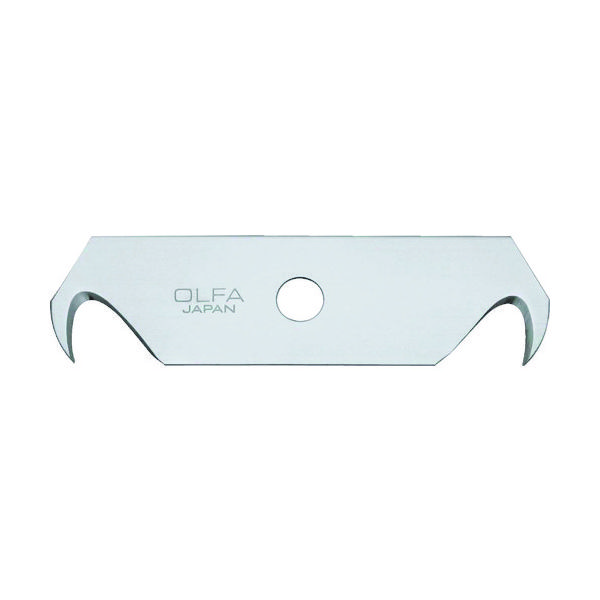オルファ OLFA セーフティカッターナイフ用替刃 フックS刃 2枚入 ポリシース XB108F 1箱(2枚) 360-7259（直送品）