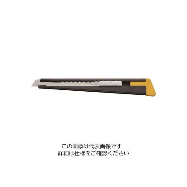 オルファ OLFA カッターナイフ ブラックS型(ブリスター) 全長138.5mm 2B 1丁(1個) 360-7631（直送品）