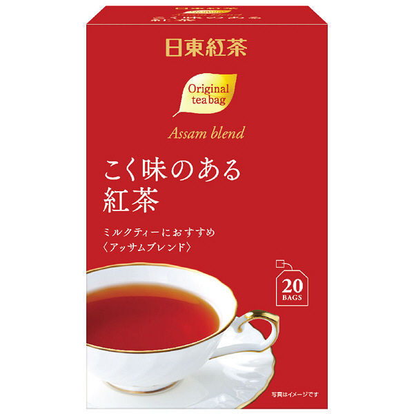 日東紅茶 こく味のある紅茶ティーバッグ 1箱（20バッグ入）