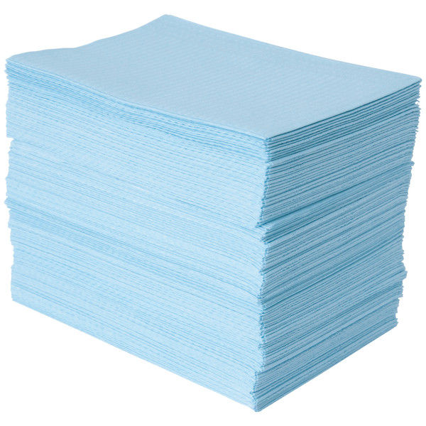 歯科用　ビー エス エーサクライ 紙エプロン ブルー 1ケース（500枚入×4箱） オリジナル