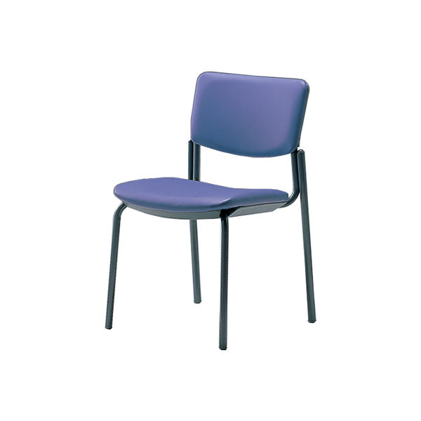 【軒先渡し】サンケイ　会議椅子　ブルー　CM350-MX　1箱（4脚入）　（直送品）