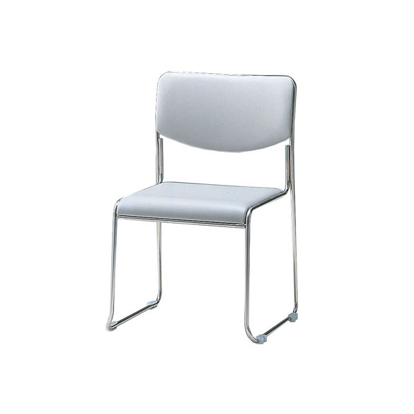 【軒先渡し】サンケイ　会議椅子　ライトグレー　CM331-CX　1箱（4脚入）　（直送品）