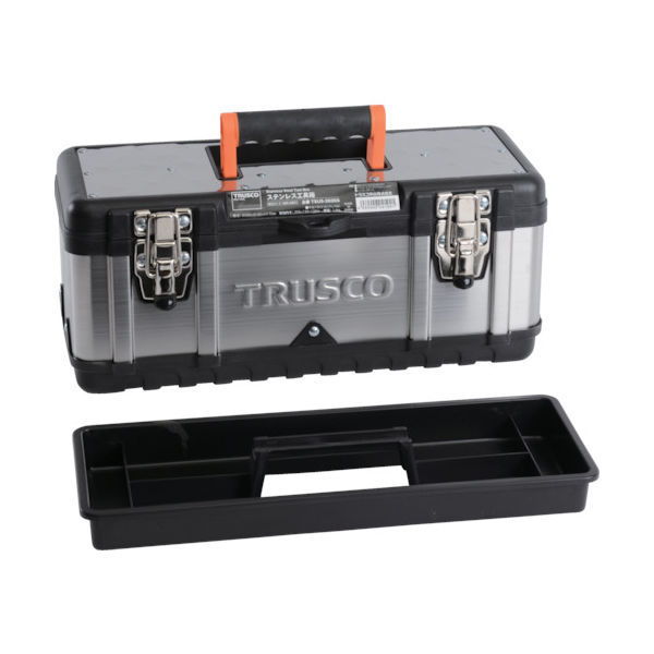 トラスコ中山 TRUSCO ステンレス工具箱 Sサイズ TSUS-3026S 1個 389-4851（直送品）