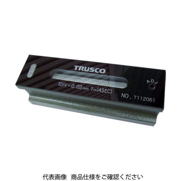 トラスコ中山 TRUSCO 平形精密水準器 B級 寸法300 感度0.05 TFL-B3005 1個(1台) 263-0915（直送品）