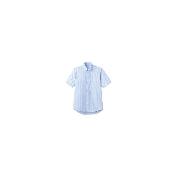 FACE MIX（フェイスミックス） ユニセックス 半袖シャツ ブルー S FB4509U（直送品）