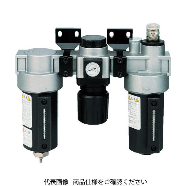 日本精器 FRLユニット10Aモジュラー接続タイプ BN25T6-10 1セット 215-5851（直送品）