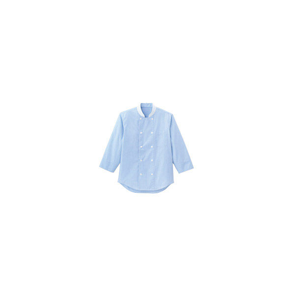 ボンマックス　コックシャツ（ユニセックス)　FB4514U　ブルー　3L　（直送品）