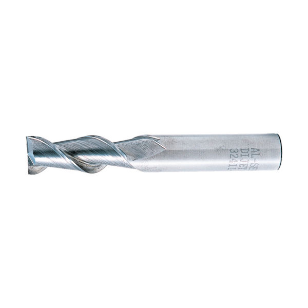 ダイジェット工業 ダイジェット アルミ加工用ソリッドスクエアエンドミル(2枚刃・レギュラー刃長) 8.0mm AL-SEES2080 1本（直送品）