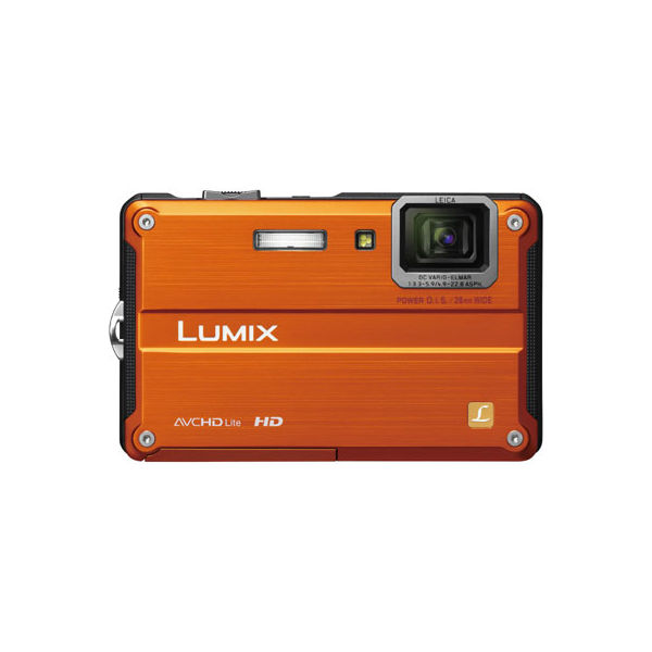 パナソニック　デジタルカメラ　LUMIX　サンライズオレンジ　DMC-FT2-D