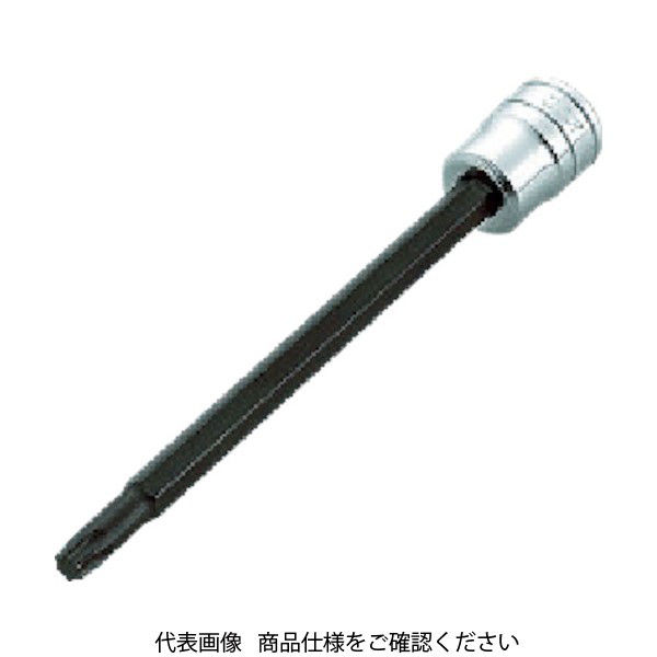 京都機械工具 KTC 6.3sq.ロングT型トルクスビットソケットT10 BT2-T10L 1個 383-5944（直送品）