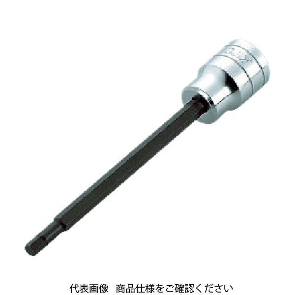 京都機械工具 KTC 12.7sq.ロングヘキサゴンビットソケット3/8inch BT4-3/8L 1個 383-6738（直送品）
