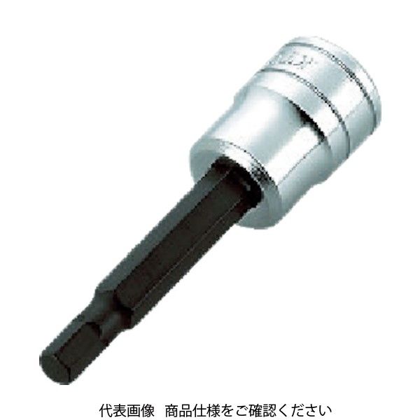 京都機械工具 KTC 6.3sq.ヘキサゴンビットソケット 対辺寸法4mm 差込角6.35mm BT2-04 1個 383-5618（直送品）