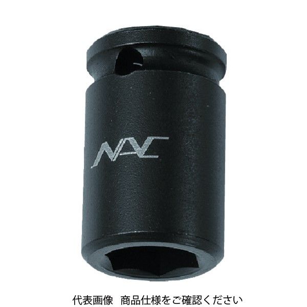 長堀工業 ナック マグネチックソケット ショートタイプ 差込角12.7x対辺12mm 412MP 1個 375-8419（直送品）