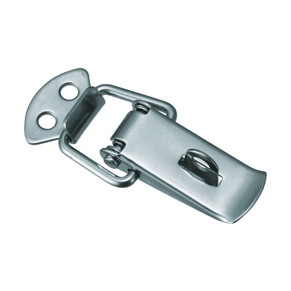 トラスコ中山 TRUSCO パッチン錠 鍵穴付タイプ・ステンレス製 (4個入) P-21SUS 1パック(4個) 232-8631（直送品）
