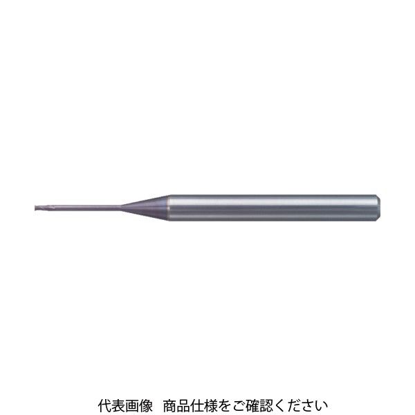 三菱マテリアル 三菱K 2枚刃エムスター 超硬ロングネックスクエアエンドミル1.5mm MS2XLD0150N200 1本 671-4803（直送品）