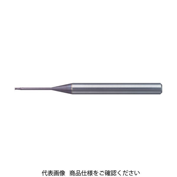 三菱マテリアル 三菱K 2枚刃エムスター 超硬ロングネックスクエアエンドミル4mm MS2XLD0400N160 1本 672-0170（直送品）