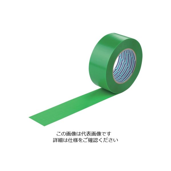 ダイヤテックス パイオラン 梱包用テープ 50mm×50m グリーン K-10-GR 50MMX50M 1巻 391-4020（直送品）