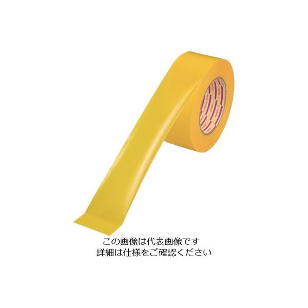 ダイヤテックス パイオラン ラインテープ 50mm×50m 黄 L-10-YE-50MM 1巻 382-7411（直送品）