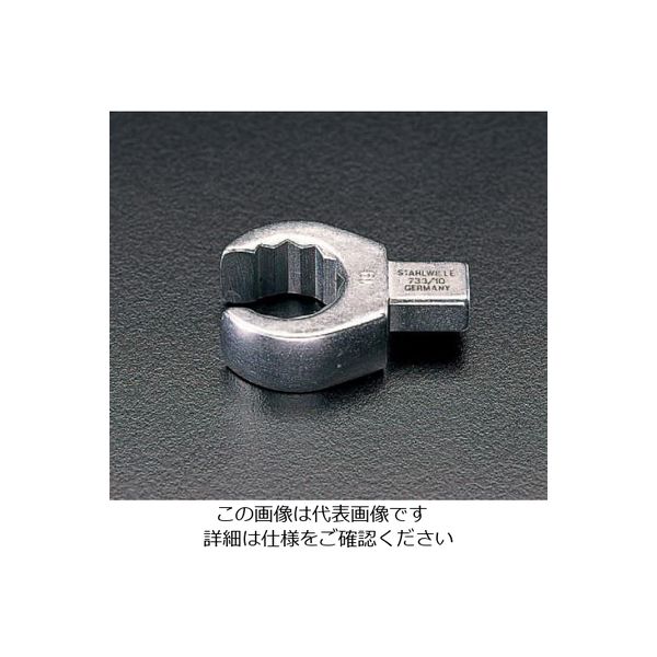 エスコ 13mm オープンリングヘッド EA723SH-13 1個（直送品）