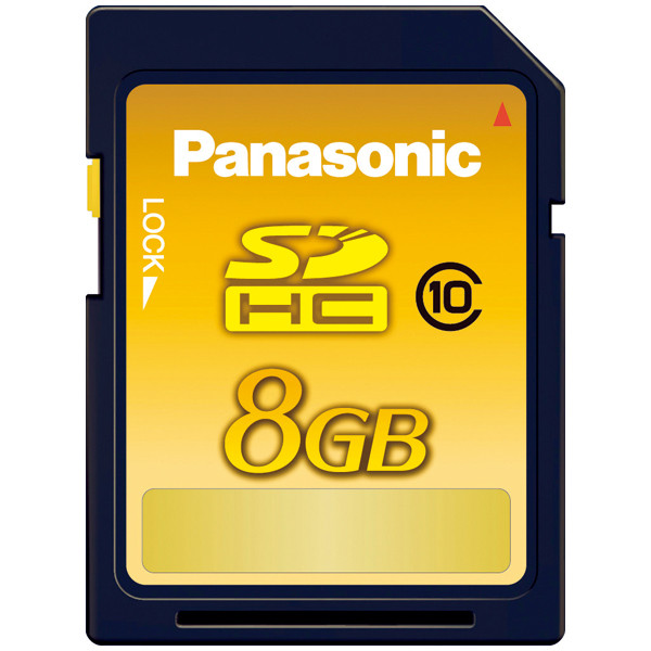 パナソニック SDHCカード 8GB Class10 （ RP-SDWA08GJK ）