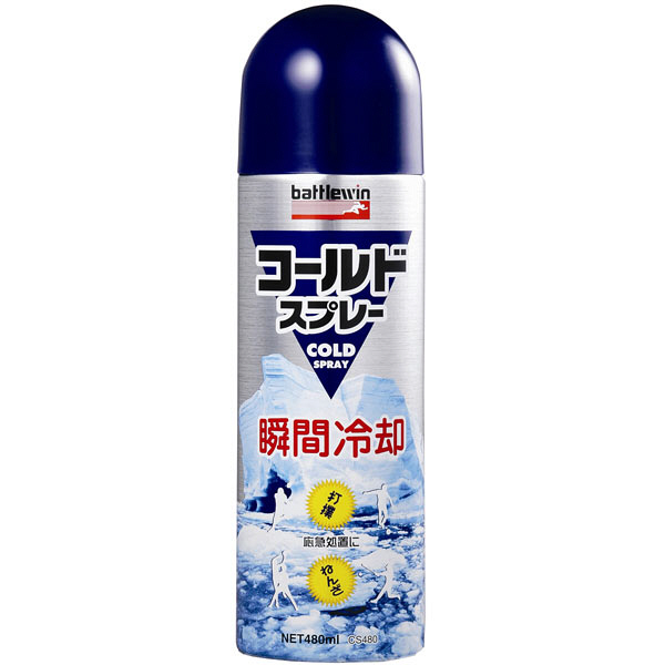 ニチバン　コールドスプレー　480mL　CS480　1箱（6本入）　（取寄品）