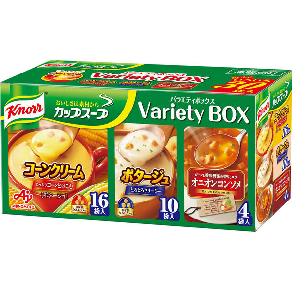 味の素　クノール カップスープ バラエティボックス　1箱(30食入)