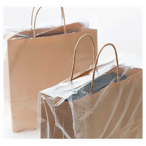 スーパーバッグ　雨の日手提袋カバー（小）　1袋（50枚入）  オリジナル