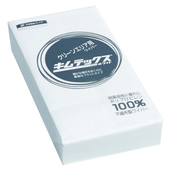 【不織布ウエス】 日本製紙クレシア キムテックス ホワイト 63200 1箱（30パック入）（取寄品）
