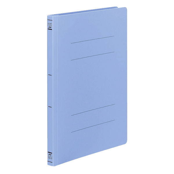 コクヨ（KOKUYO） フラットファイルPP A4タテ 2穴 約150枚収容 青（ブルー） 1冊 フ-H10B