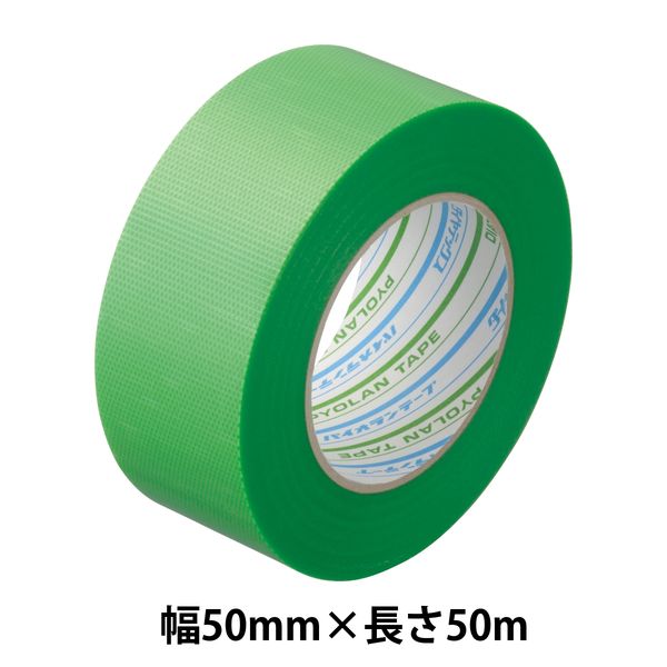 【養生テープ】ダイヤテックス パイオランテープ Y-09-GR 塗装・建築養生用 グリーン 幅50mm×長さ50m 1巻
