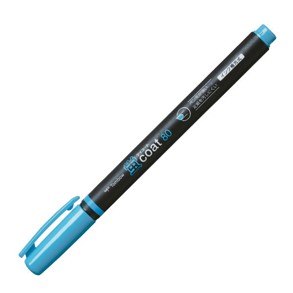 トンボ鉛筆　蛍コート80　空色　WA-SC96　1セット（5本：1本×5）