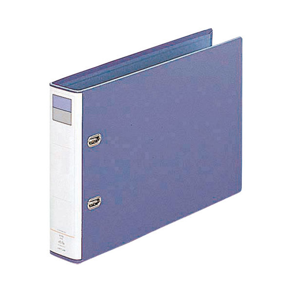 リヒトラブ　Ｄ型リングファイル　Ａ4Ｅ　51ｍｍ　青紫　　F-753　1冊　　（直送品）