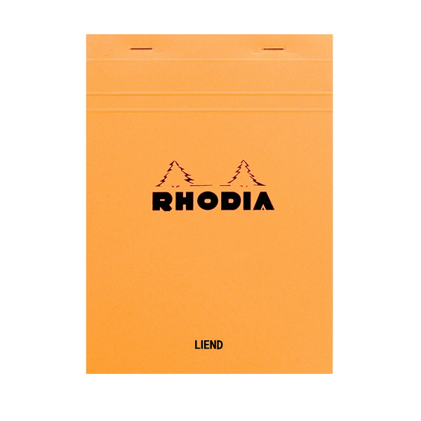 RHODIA（ロディア） ブロックロディア 横罫 No.16 オレンジ cf16600