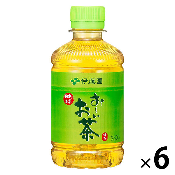 伊藤園　おーいお茶　緑茶　280ml　1セット（6本）