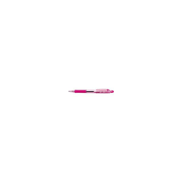 ゼブラ ボールペン 油性 ノック式 ジムノック 0.7mm ピンク軸 黒インク KRB-100-P 1本（直送品）