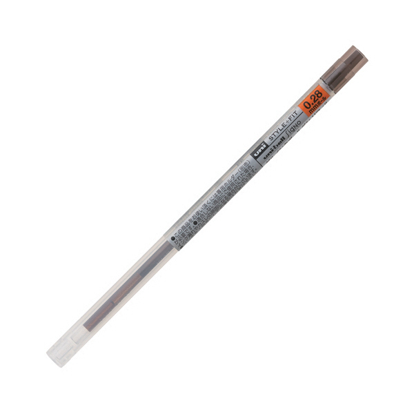 三菱鉛筆（uni） STYLE FIT（スタイルフィット） シグノインク リフィル芯 0.28mm ブラウンブラック UMR-109-28 1本（直送品）