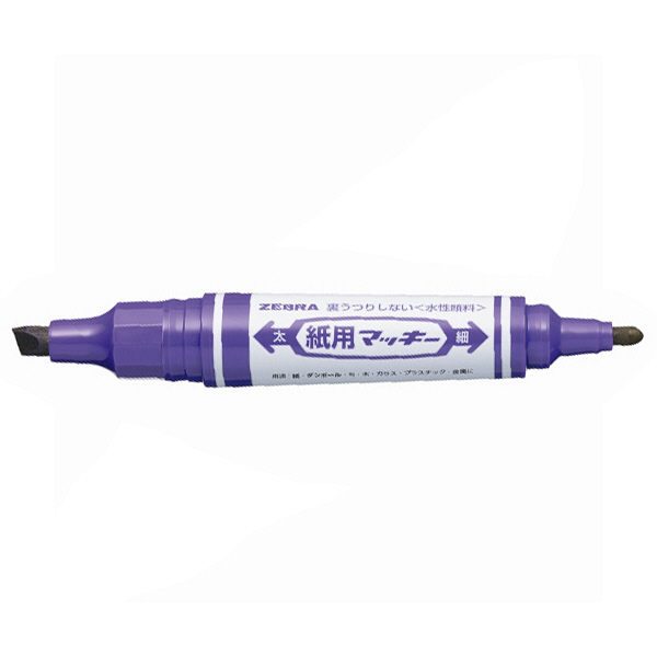 ゼブラ　紙用マッキー　紫　WYT5-PU　（直送品）
