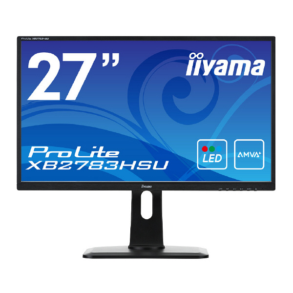 Iiyama ワイド液晶ディスプレイ　27型ワイド　XB2783HSU-B1 ブラック