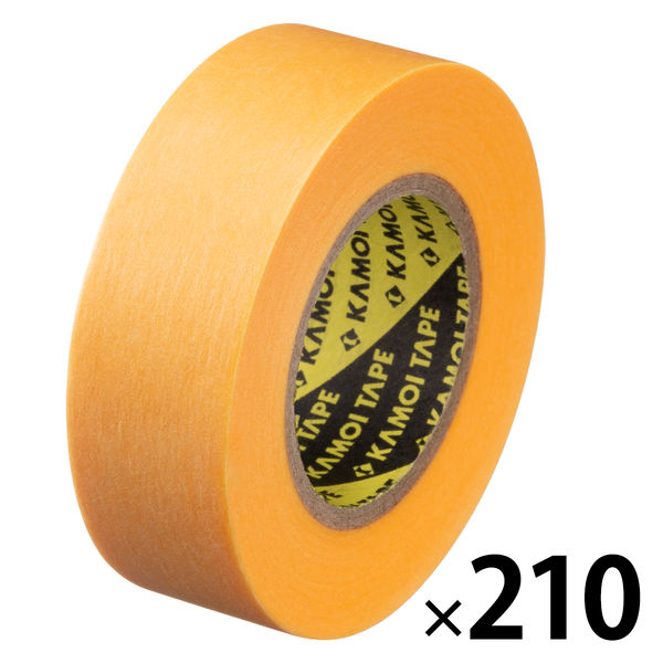 【マスキングテープ】「現場のチカラ」マスキングテープ 18mm 1セット（210巻：70巻入×3箱） カモ井加工紙  オリジナル