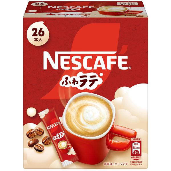 【スティックコーヒー】ネスレ日本 ネスカフェ エクセラ ふわラテ 1箱（26本入）