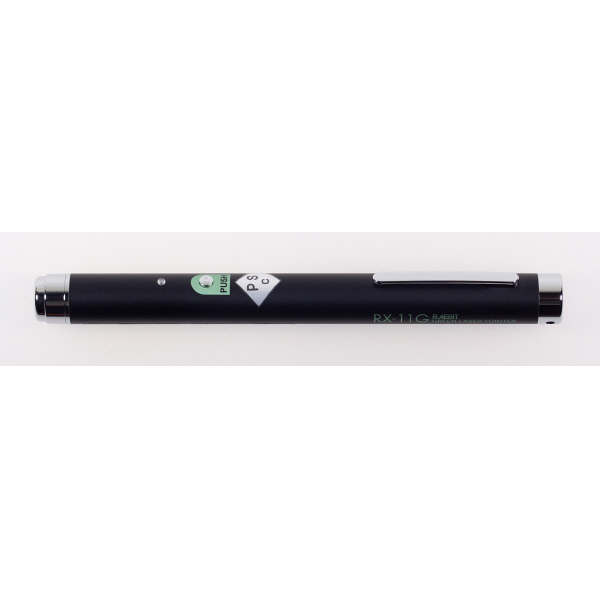 サクラクレパス レーザーポインター RX-11G 緑色レーザー ペン型 単4乾電池×2 連続使用2時間