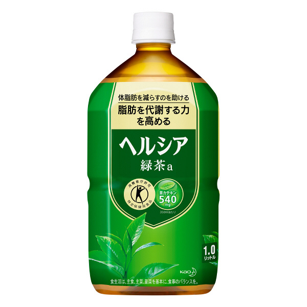【トクホ・特保】花王　ヘルシア緑茶　1L　1箱（12本入）